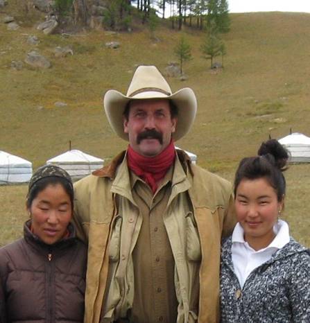 Canoe Camp Leader Dave Roberts in Mongolia